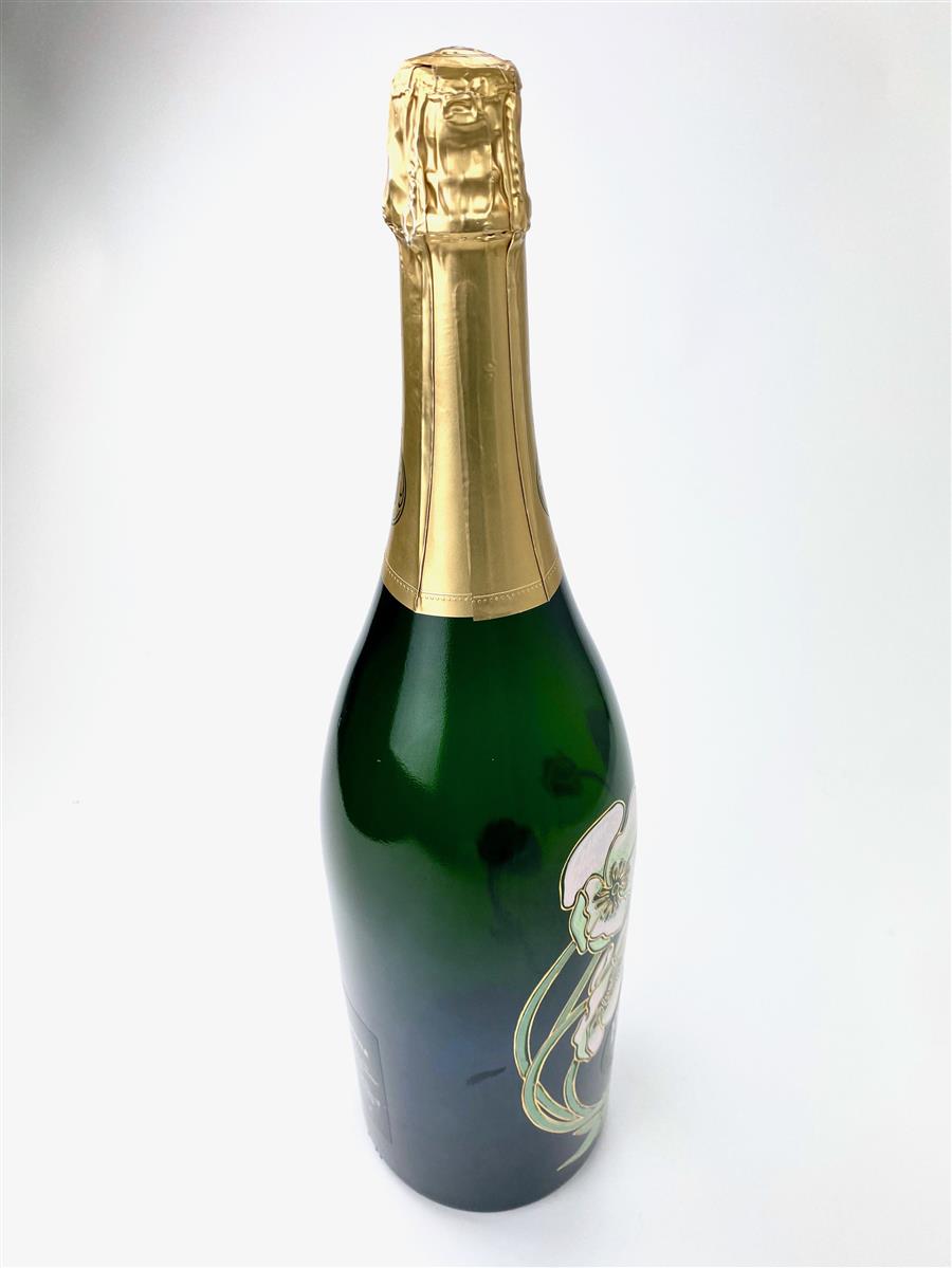 1 bouteille vide de champagne Perrier Jouet, bouteille décorative 3 l Belle Epoque – Vue 2