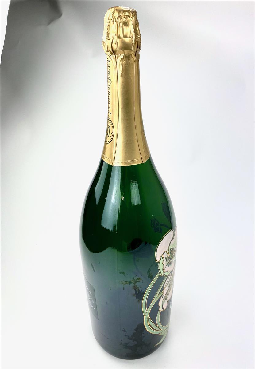 1 bouteille vide de champagne Perrier Jouet, bouteille décorative 6 l Belle Epoque – Vue 3