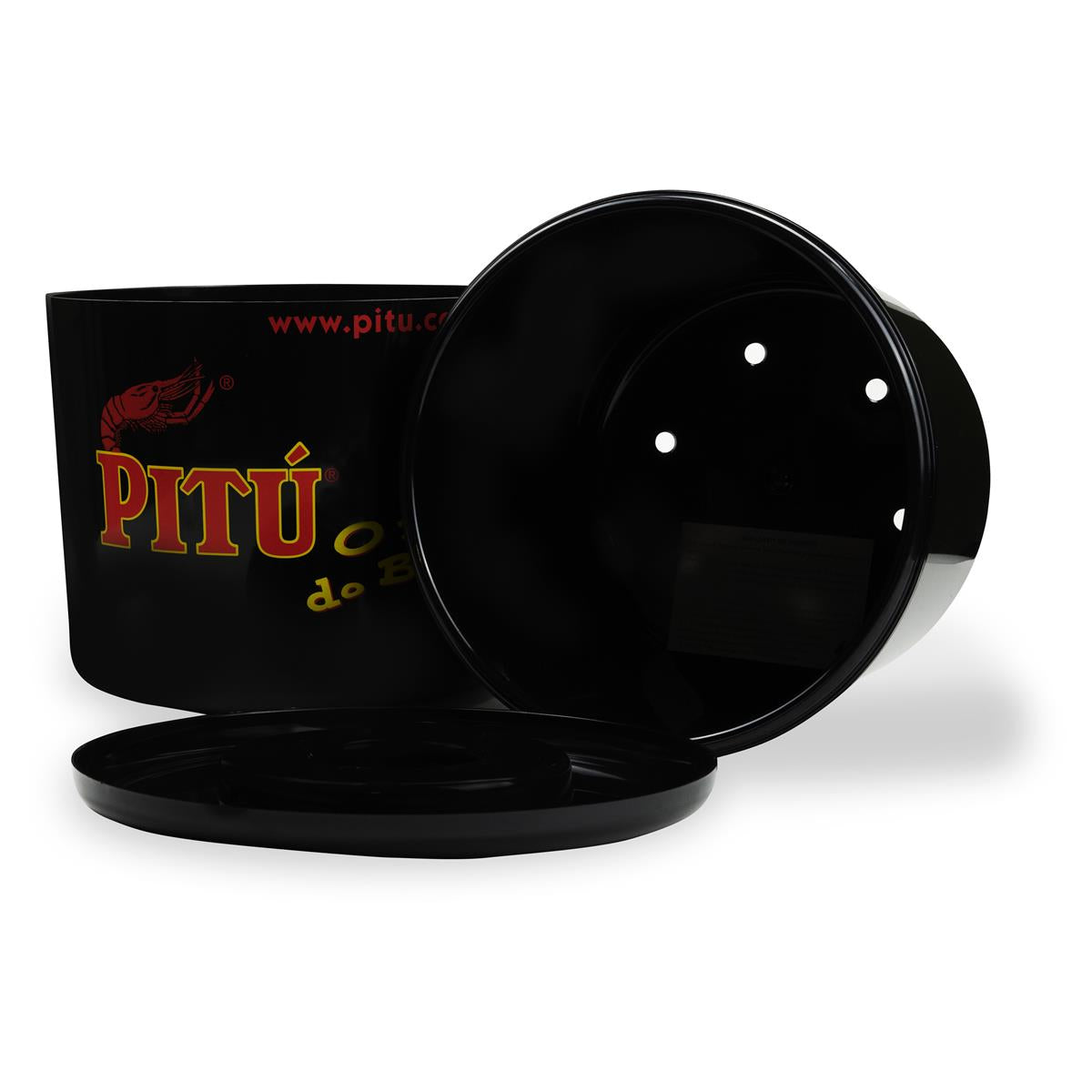 1x refroidisseur à rhum Pitu 8 l, glacière noire – Vue 3