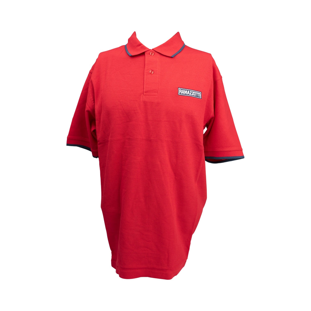 1x Polo Ramazzotti Liqueur Taille M Homme Rouge