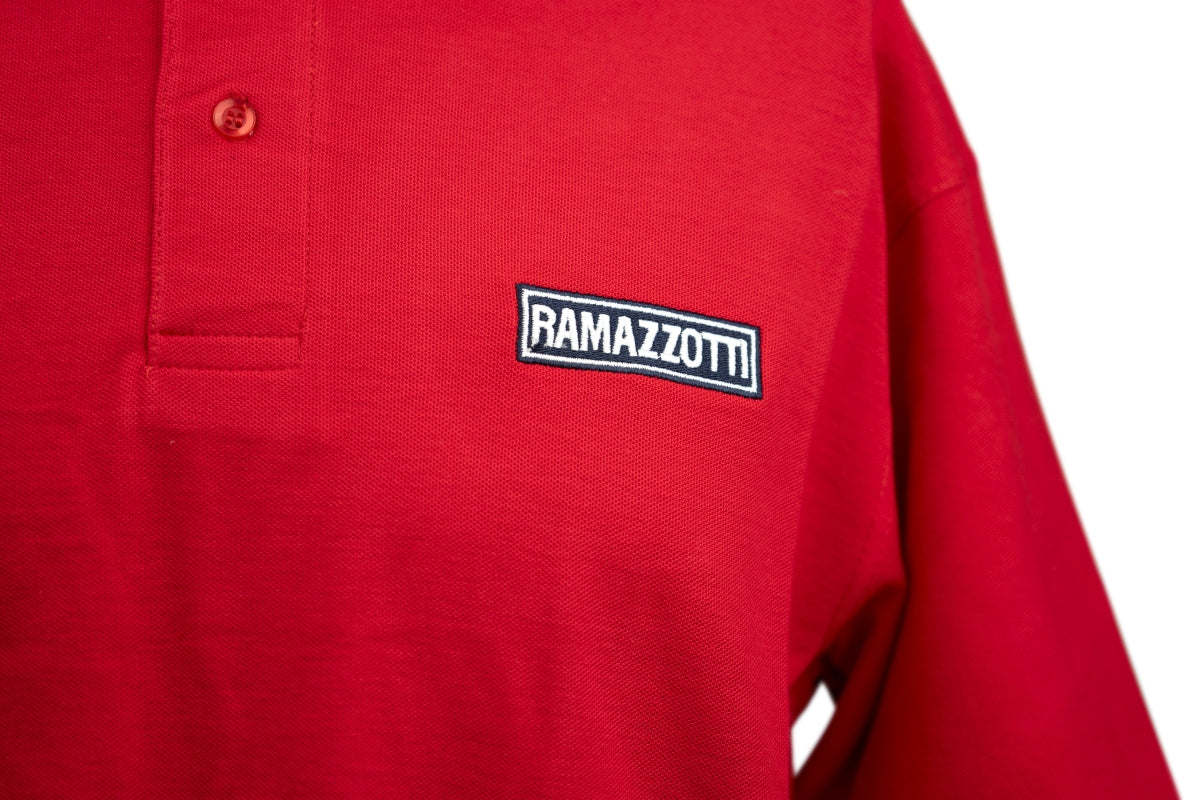 1x Polo Ramazzotti Liqueur Taille M Homme Rouge – Vue 4