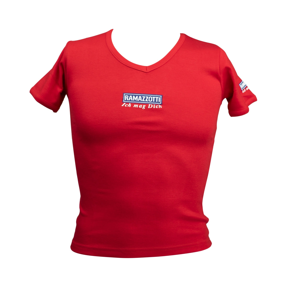 1x T-shirt Ramazzotti Licorice taille S pour femmes « Ich mag dich » (Je t'aime bien)