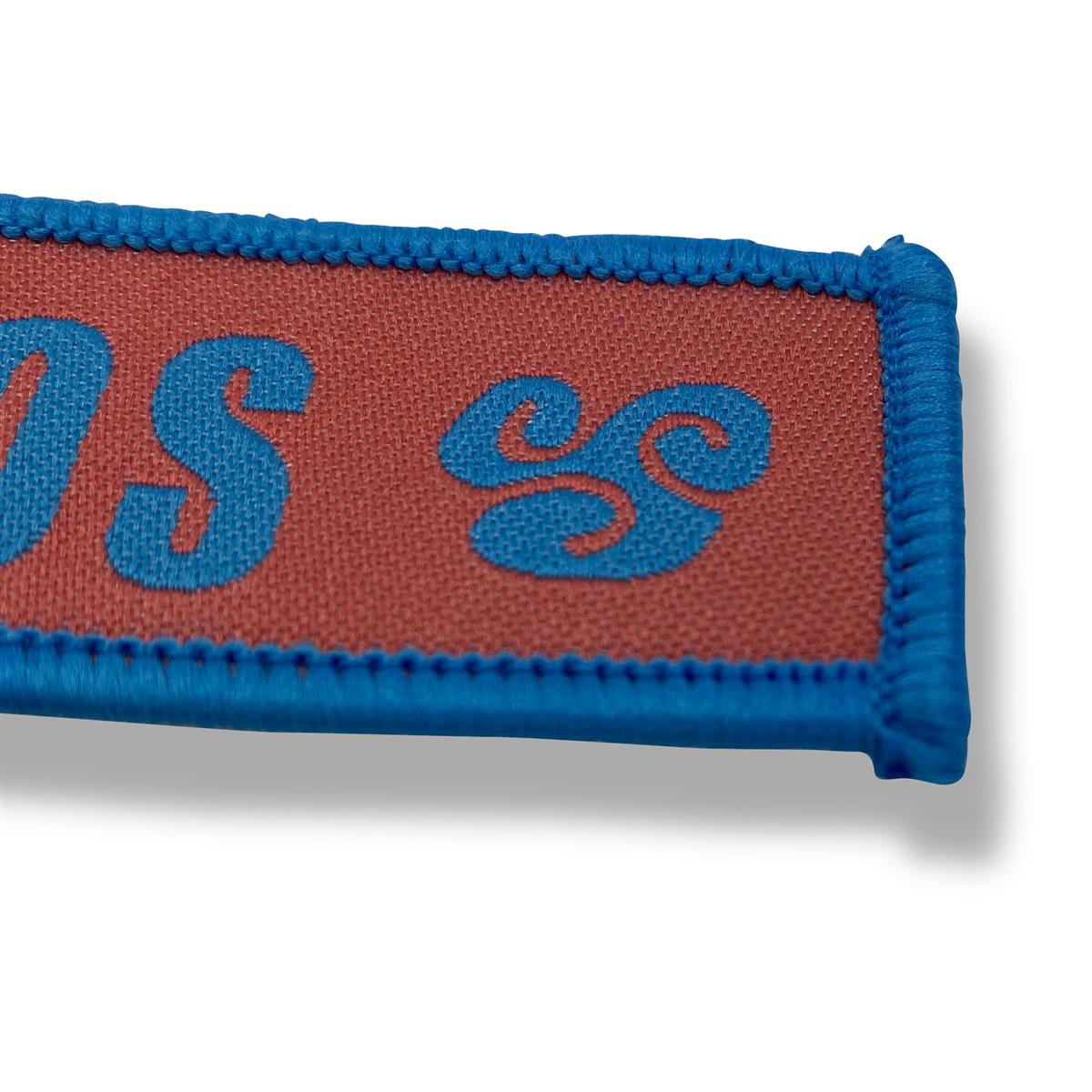 1x porte-clés Salitos bière, ruban en tissu bleu et rose – Vue 3