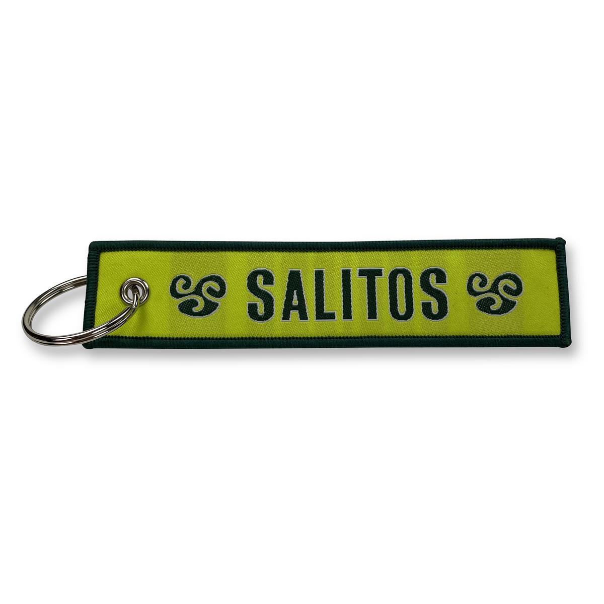 1x porte-clés Salitos bière vert avec ruban en tissu – Vue 2