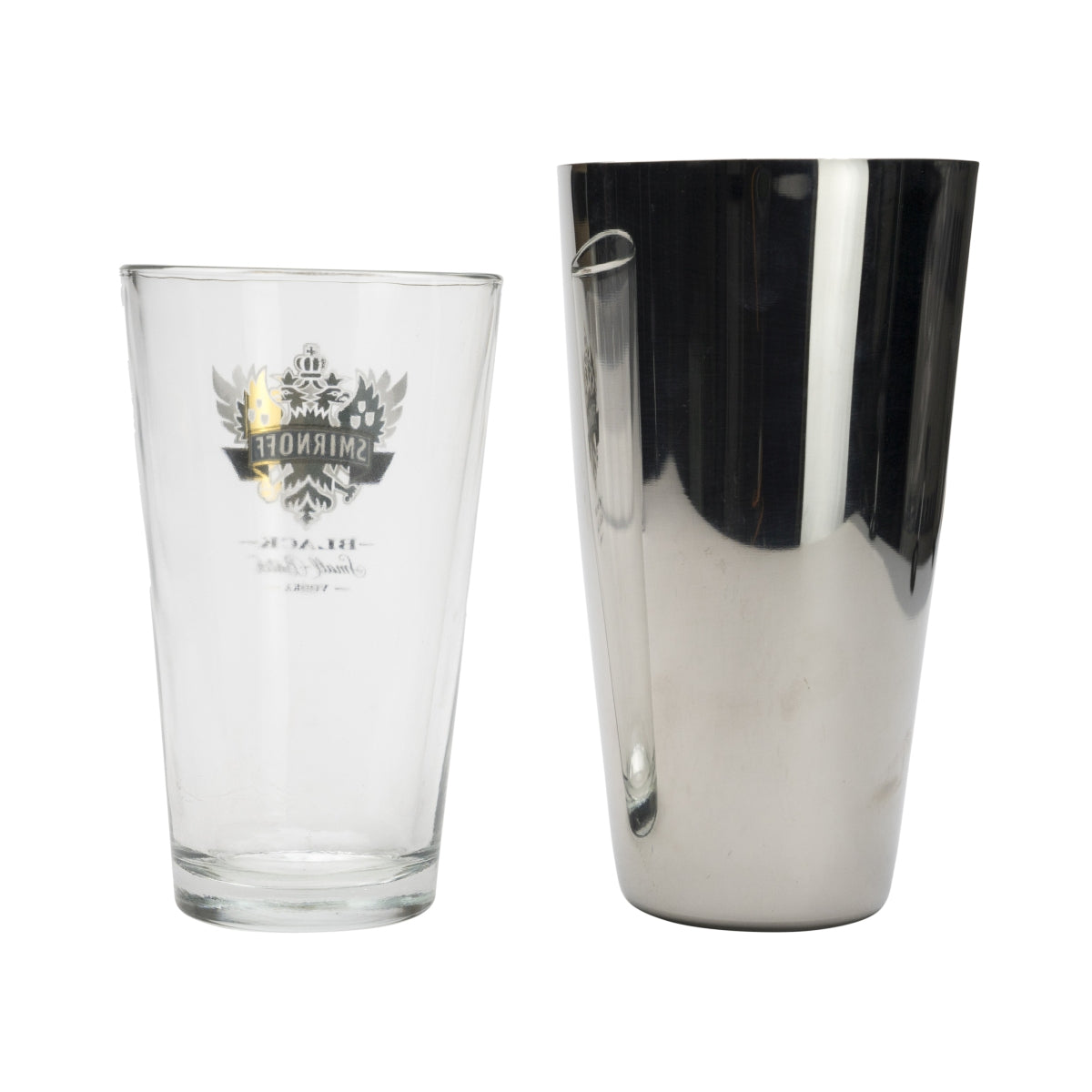 1x Shaker à vodka Smirnoff Boston noir – Vue 2