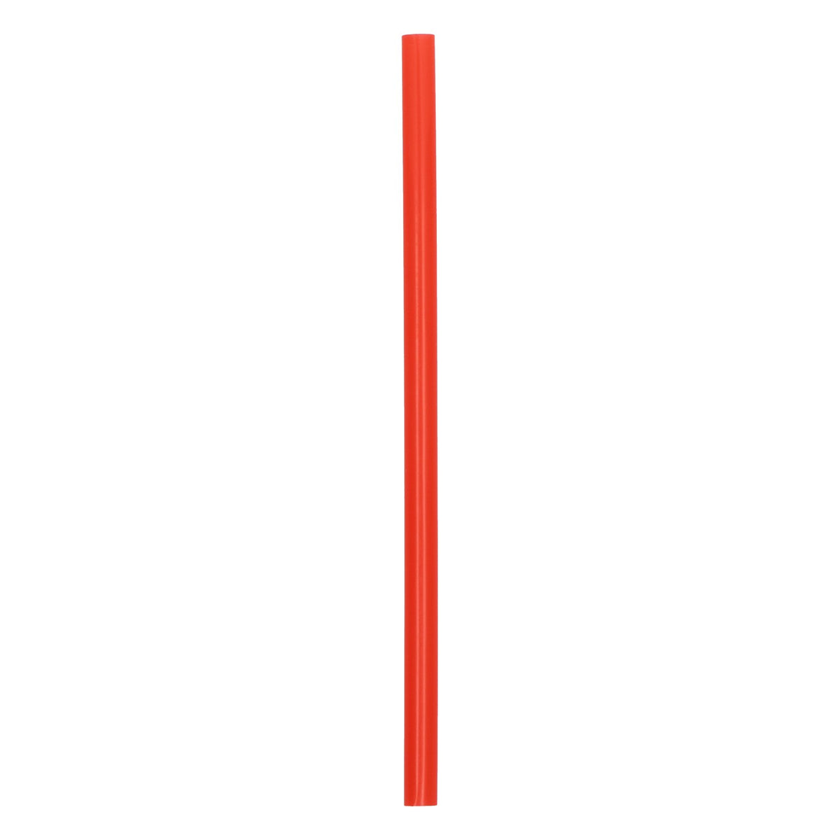 200 pailles à cocktail Papstar rouges en plastique 0,7 x 15 cm, boîte distributrice – Vue 3