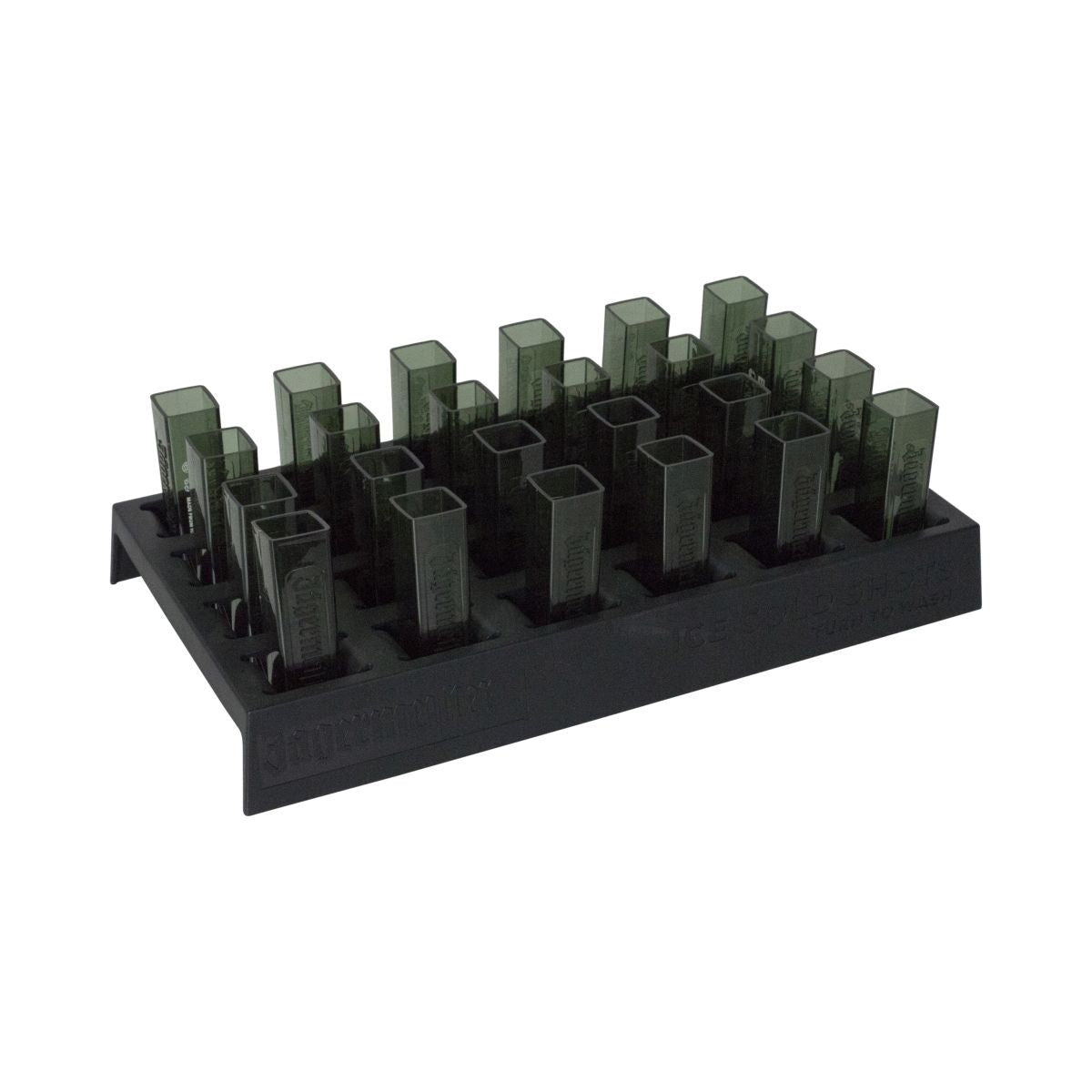 24x Jägermeister Shotglas Set Support 3cl Verres en plastique Tooter Rack Stamp
