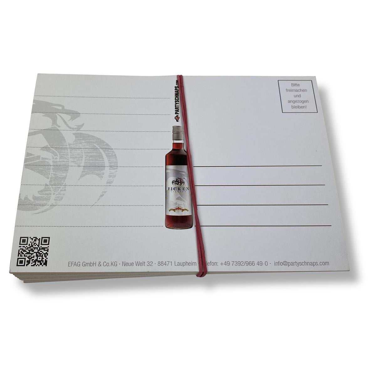 25x carte postale « Ficken » (baise) liqueur mélangée – Vue 3