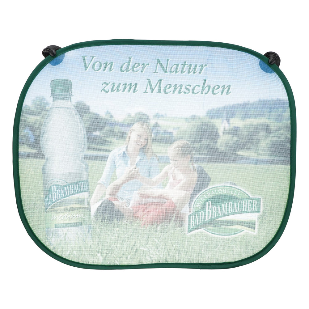 2 pare-soleil pour voiture Bad Brambacher avec ventouses, protection solaire et protection UV