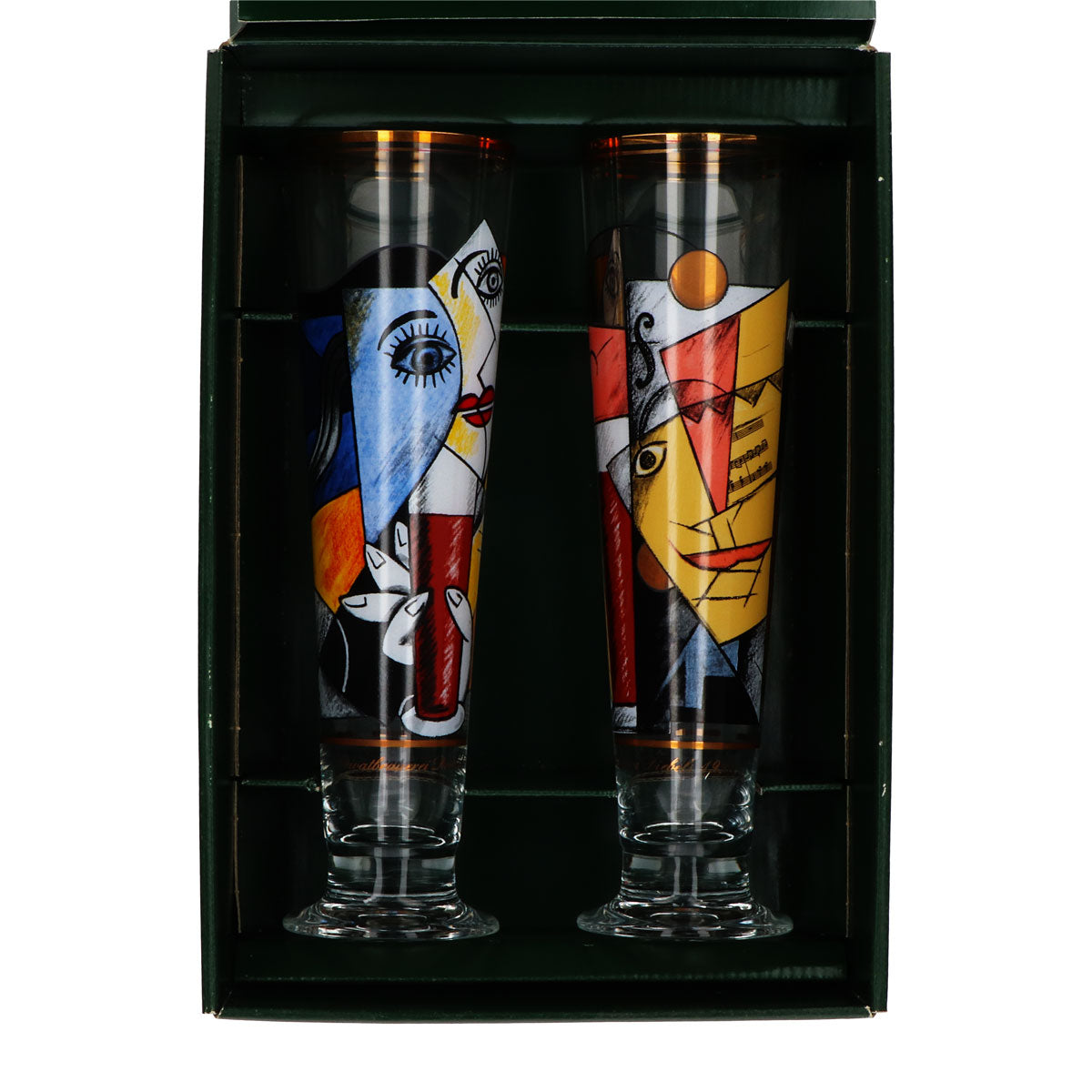 2 coffrets collector de verres à bière Diebels comprenant 2 verres spéciaux Art 1998 avec fiche technique – Vue 4