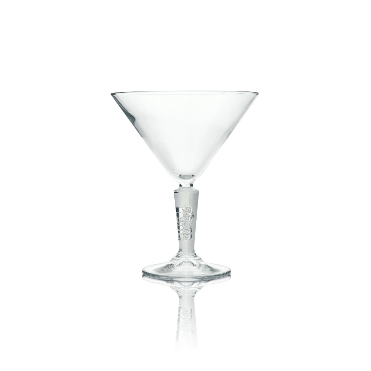 2x Verre à cocktail Dooley's Liquor Glass, style contour, transparent mat