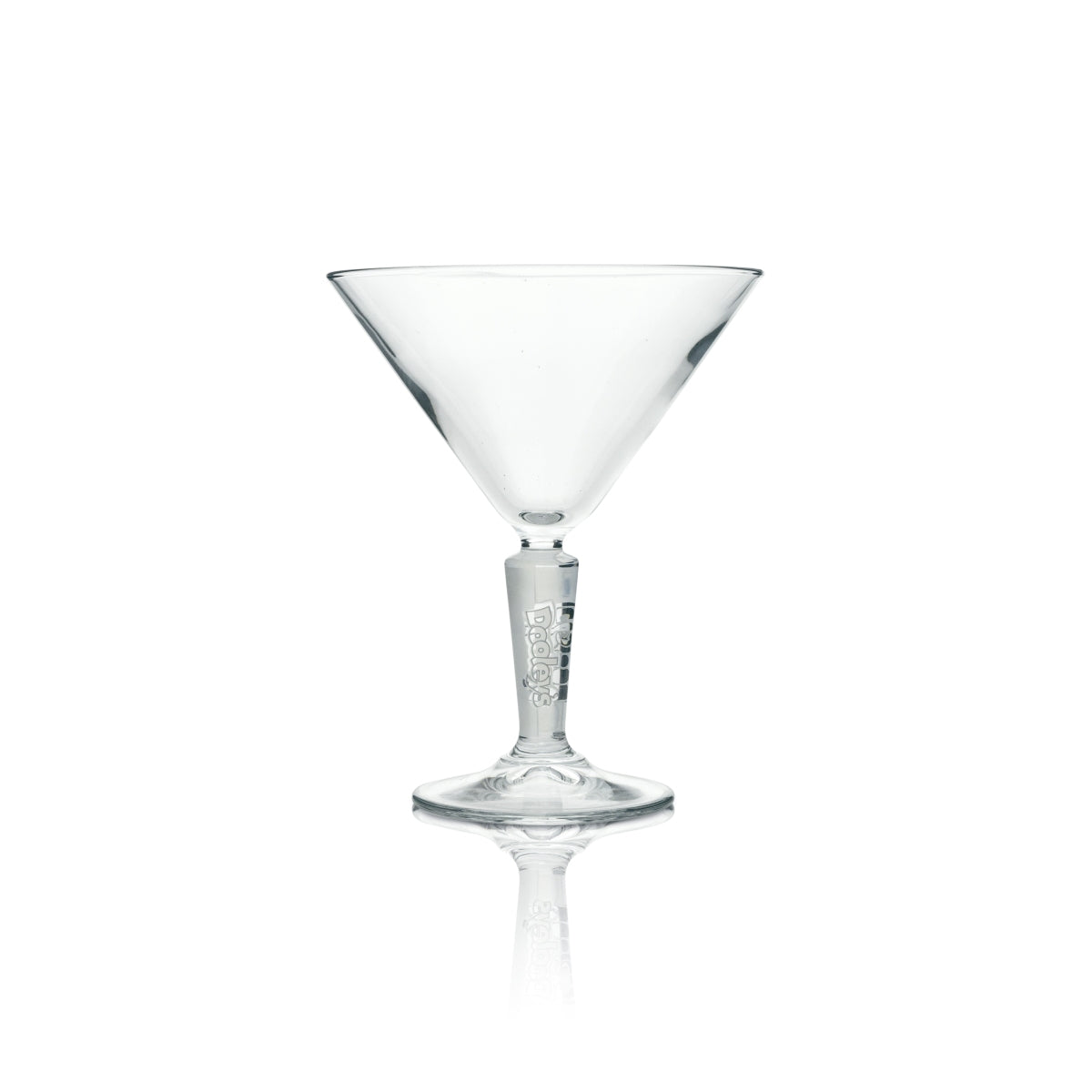 2x Verre à cocktail Dooley's Liquor Glass, style contour, transparent mat – Vue 2