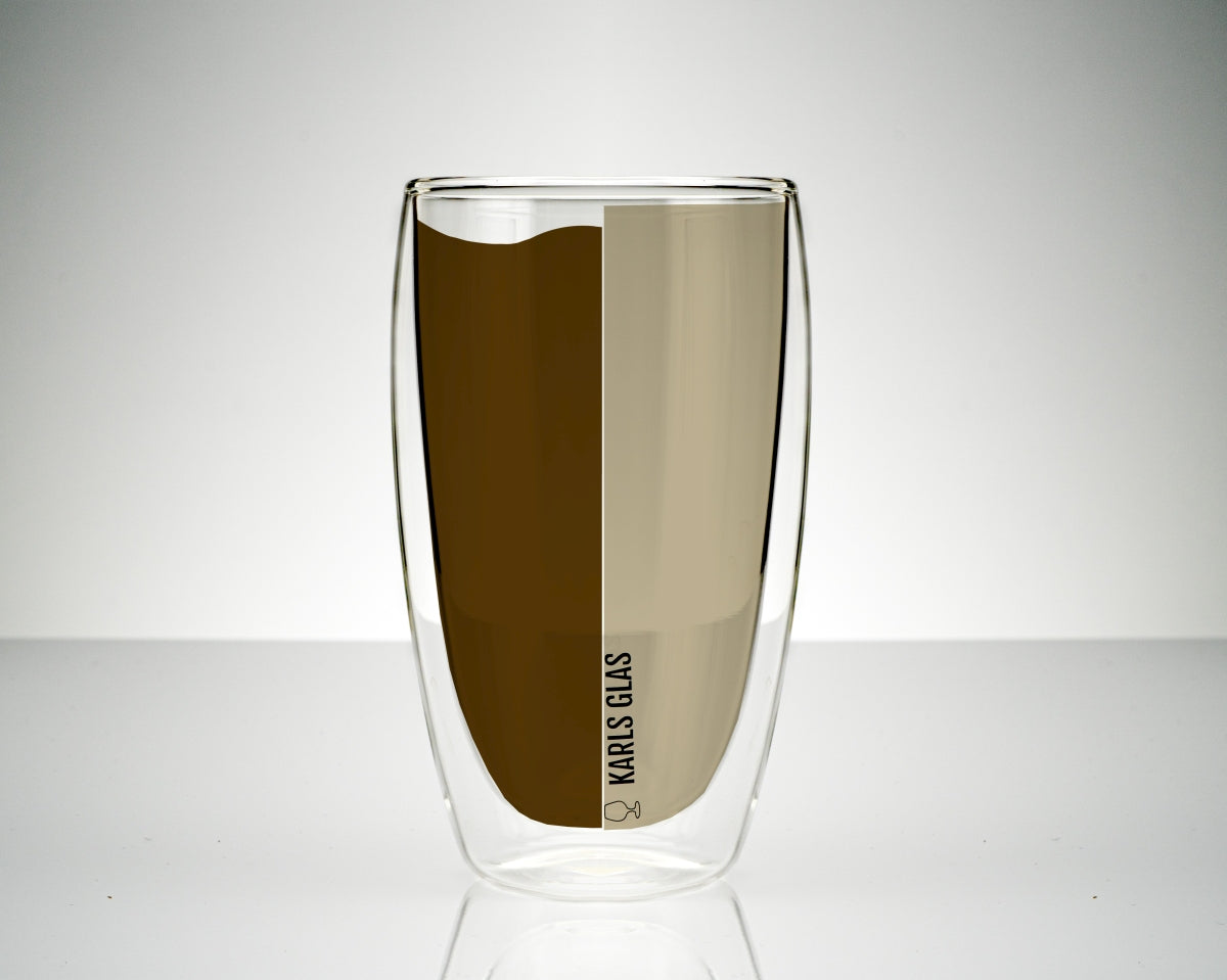 6 verres à double paroi en verre thermo 0,45 l Latte Macchiato, café de haute qualité – Vue 8
