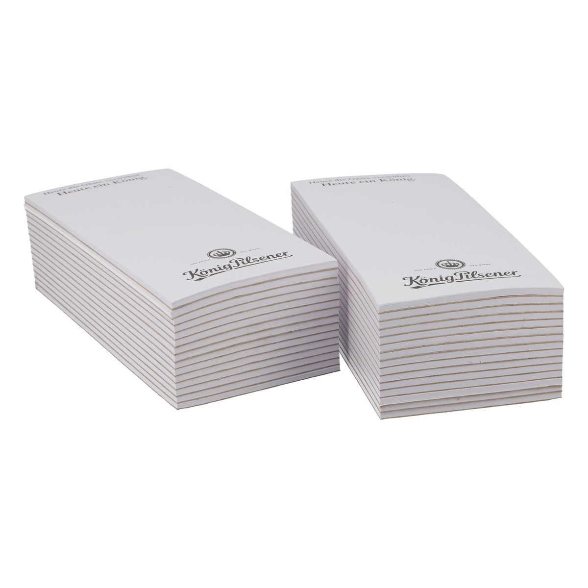 Bloc-notes de serveur « König Pilsener » 30 feuilles, 14 x 6,5 cm – Vue 2