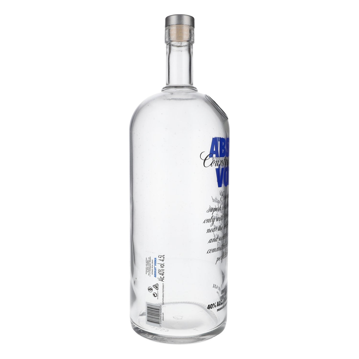 bouteille vide Absolut Vodka 4,5 l avec présentoir en carton Bouteille factice Décoration Bar – Vue 4