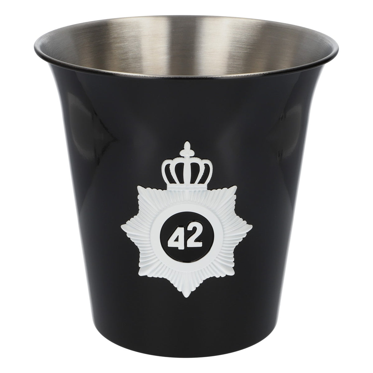 Refroidisseur de bouteille 42Below Vodka avec logo de la Police fédérale australienne, noir