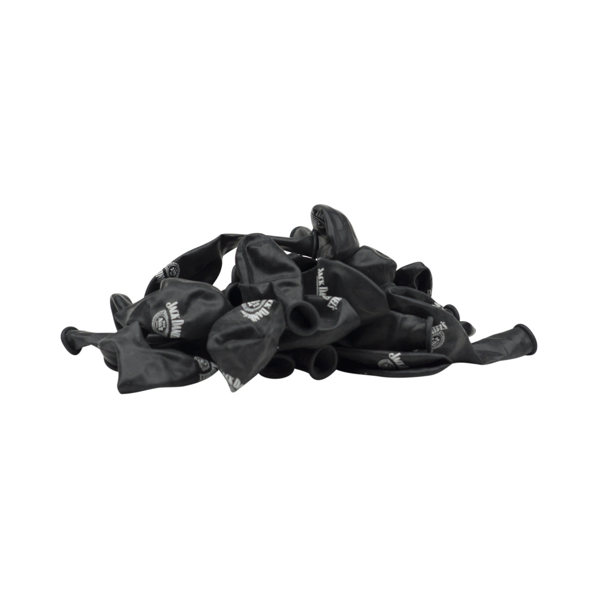 44x ballons Jack Daniels Whiskey noirs Gadget de fête Air Balloon No 7 Bar – Vue 2