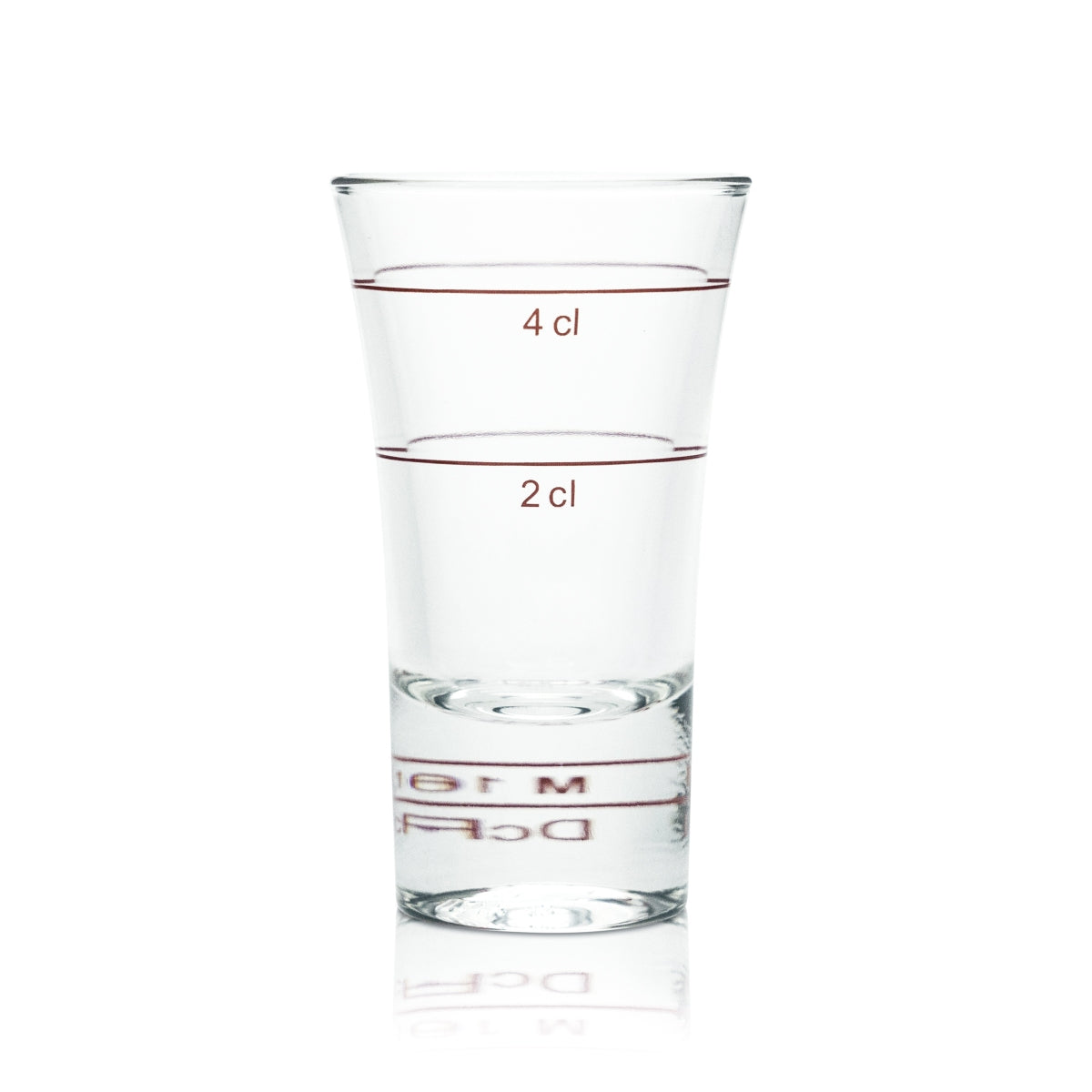6 verres à shot 4 cl Stamper Verres courts Gastronomie calibrés Borgonovo Schnaps Senior – Vue 2