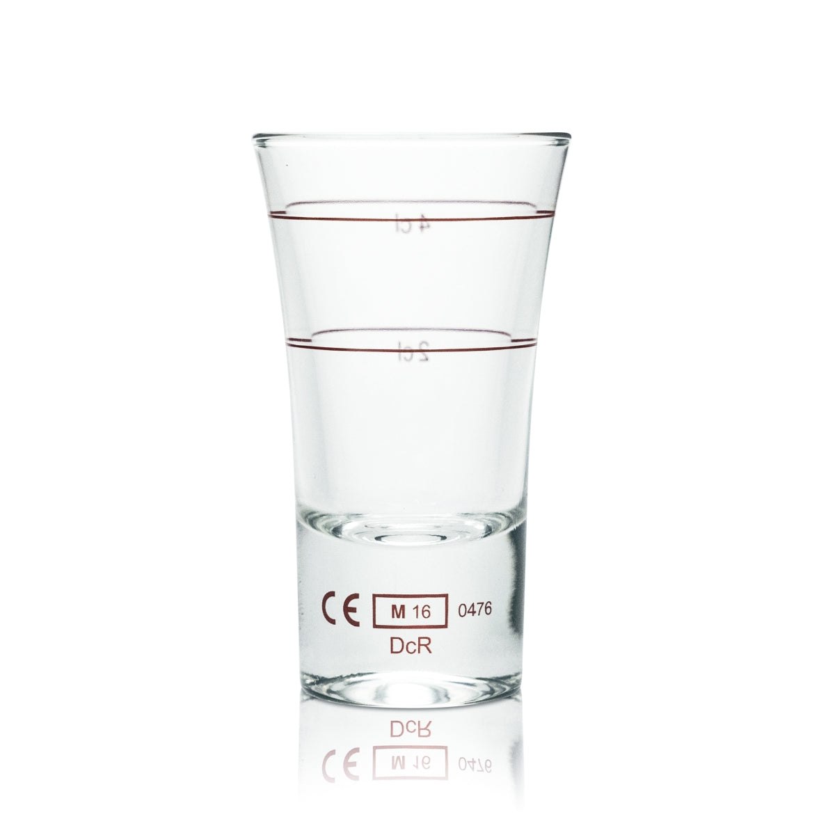 60x Verre à shot 4 cl Stamper Verres courts Gastronomie calibrés Borgonovo Schnapps Senior – Vue 3