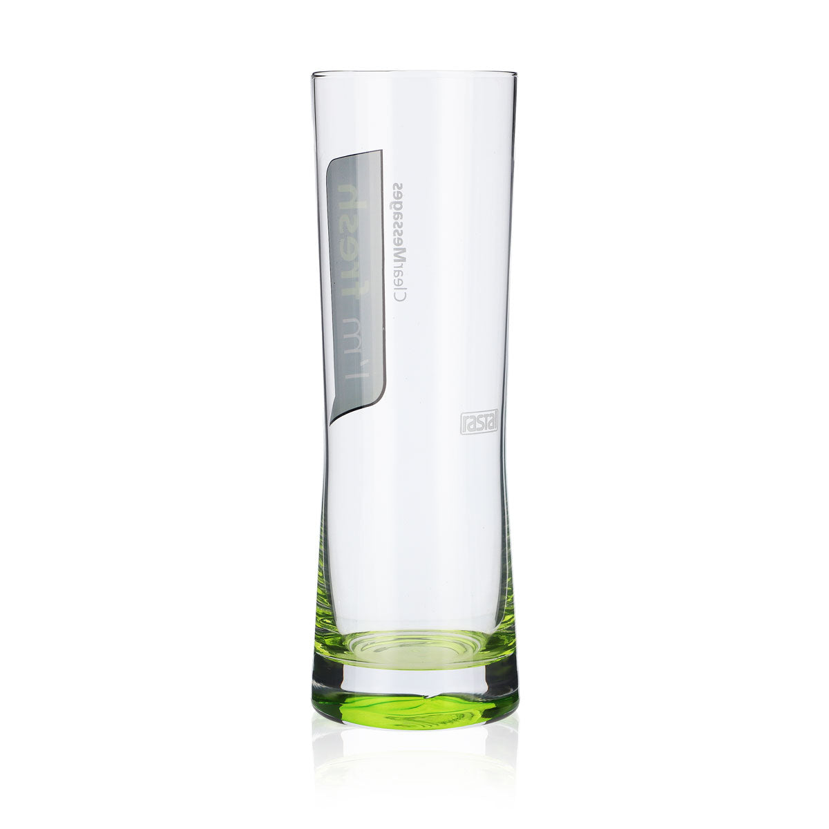 4 verres Rastal 0,25 l Verre design Verre à long drink « I'm Fresh » fond vert – Vue 3