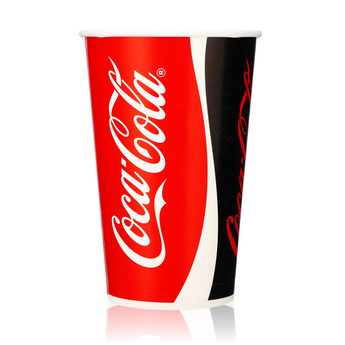 50 gobelets Coca Cola 0,4 l en verre jetable Gobelets de fête Gobelets festifs – Vue 2