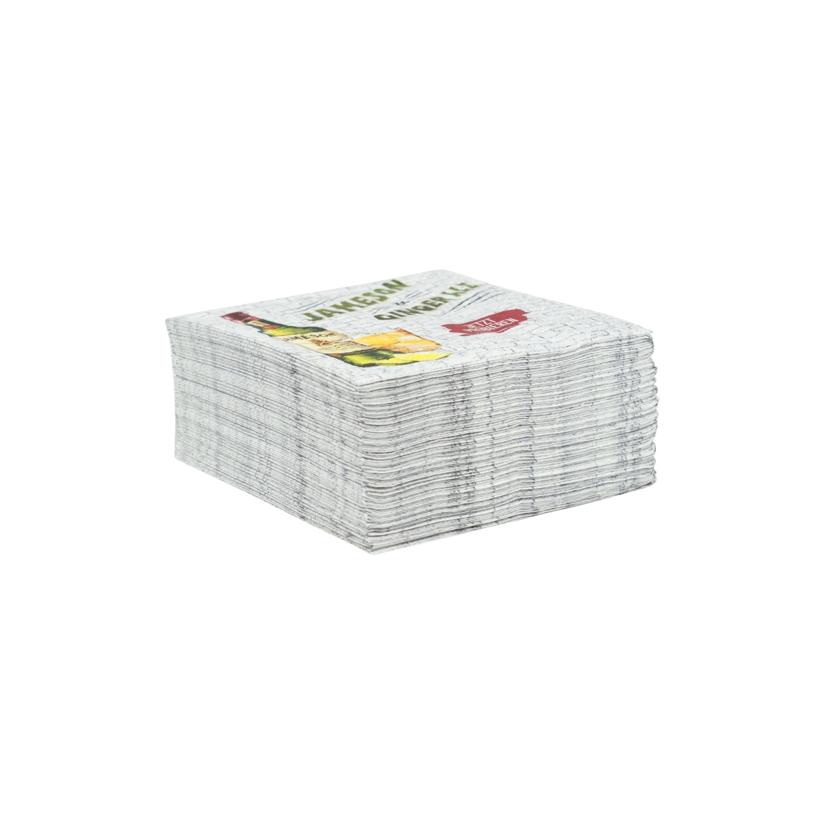 50 serviettes Jameson Whiskey Ginger Ale à essayer dès maintenant 25x25 sous-verres – Vue 3