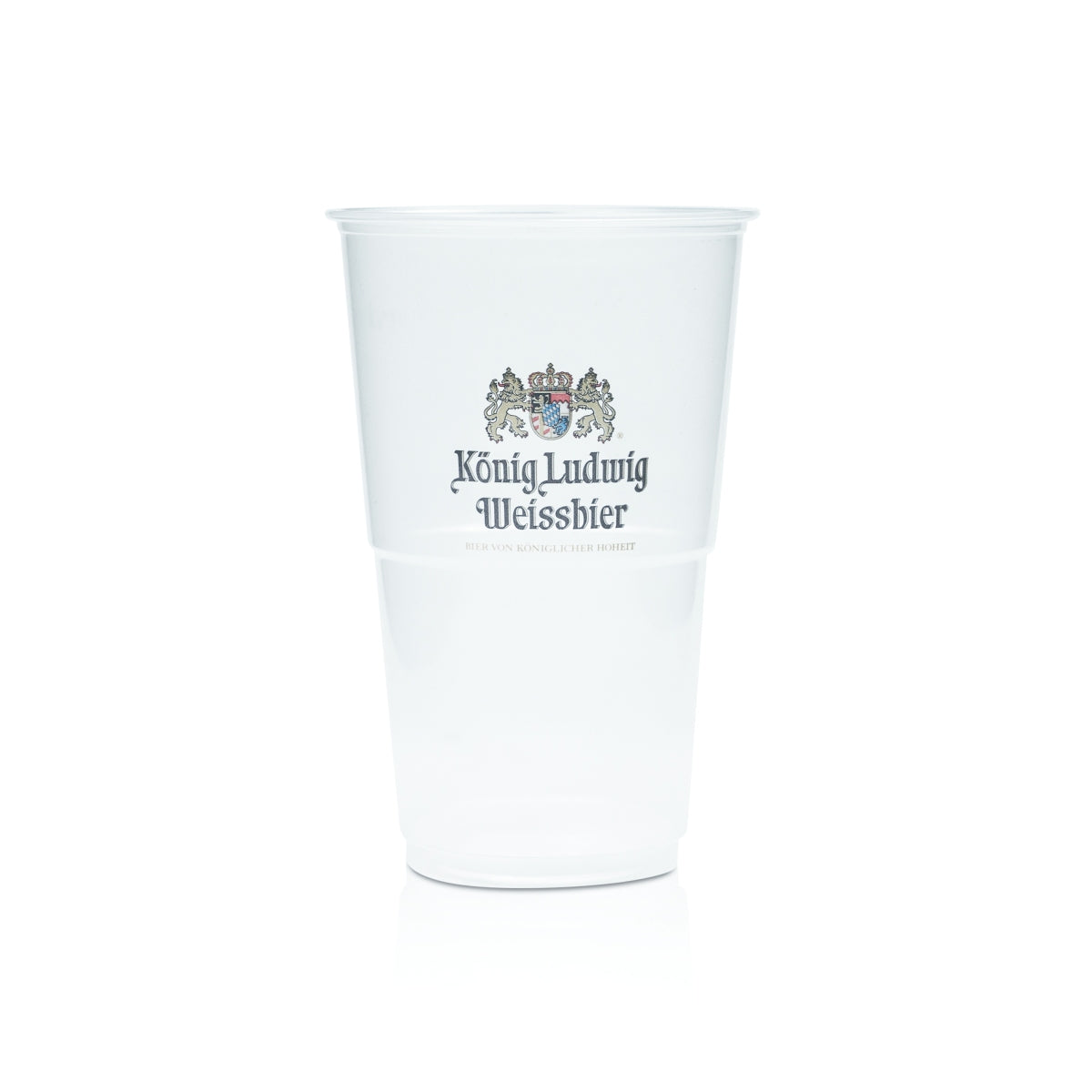 50 gobelets jetables König Ludwig Bier 0,5 l, verres de festival en plastique – Vue 2