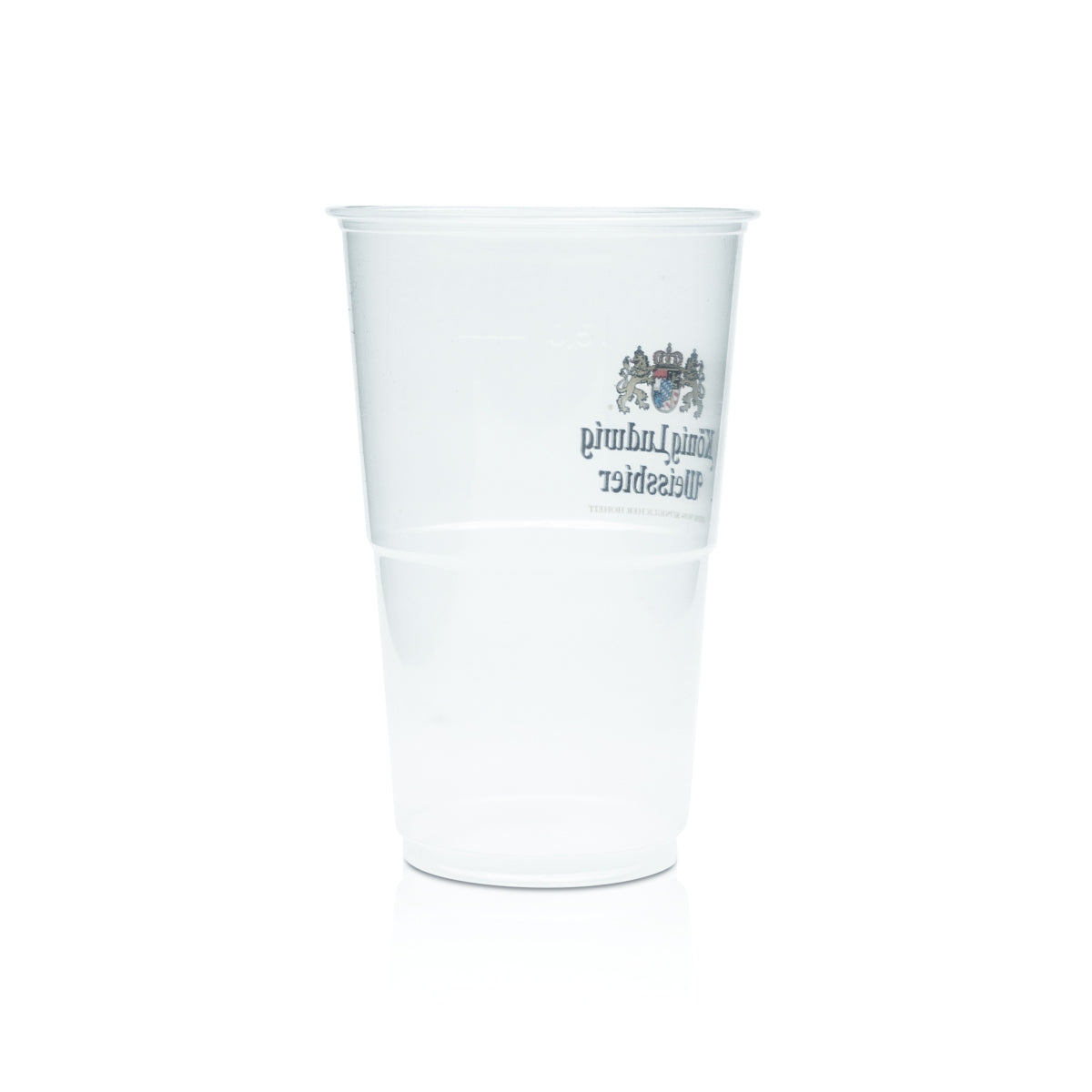 50 gobelets jetables König Ludwig Bier 0,5 l, verres de festival en plastique – Vue 4