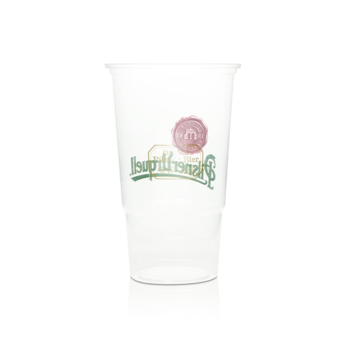 50 gobelets jetables Pilsener Urquell 0,5 l Verres de festival en plastique Verre – Vue 3