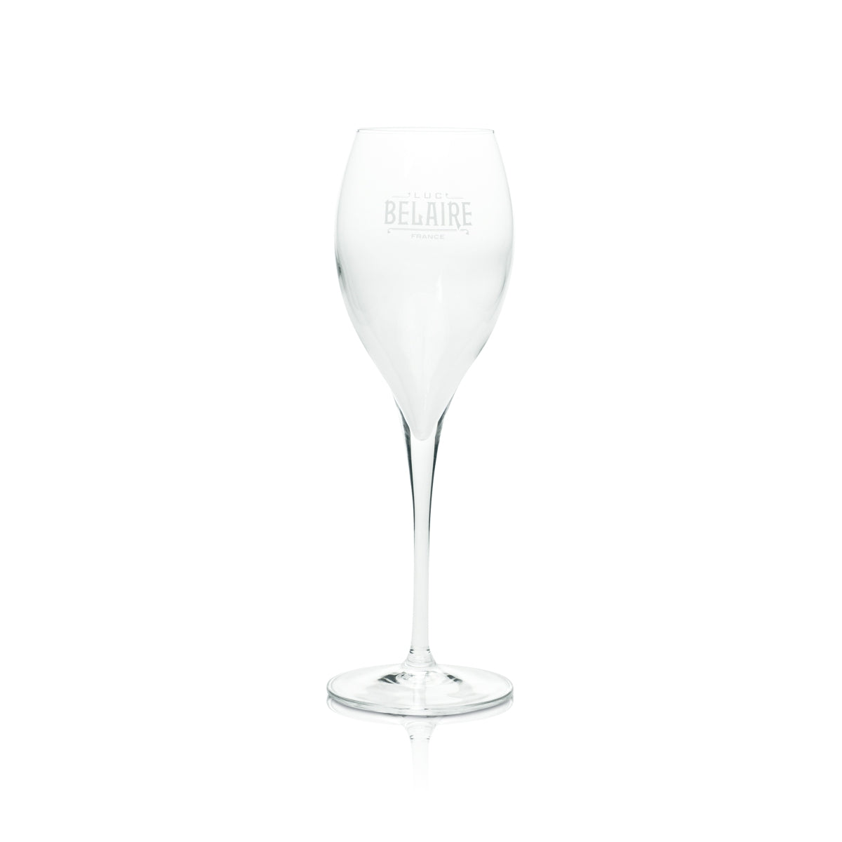 6 verres à vin mousseux Luc Belaire 0,1 l, verre de style, neufs – Vue 2