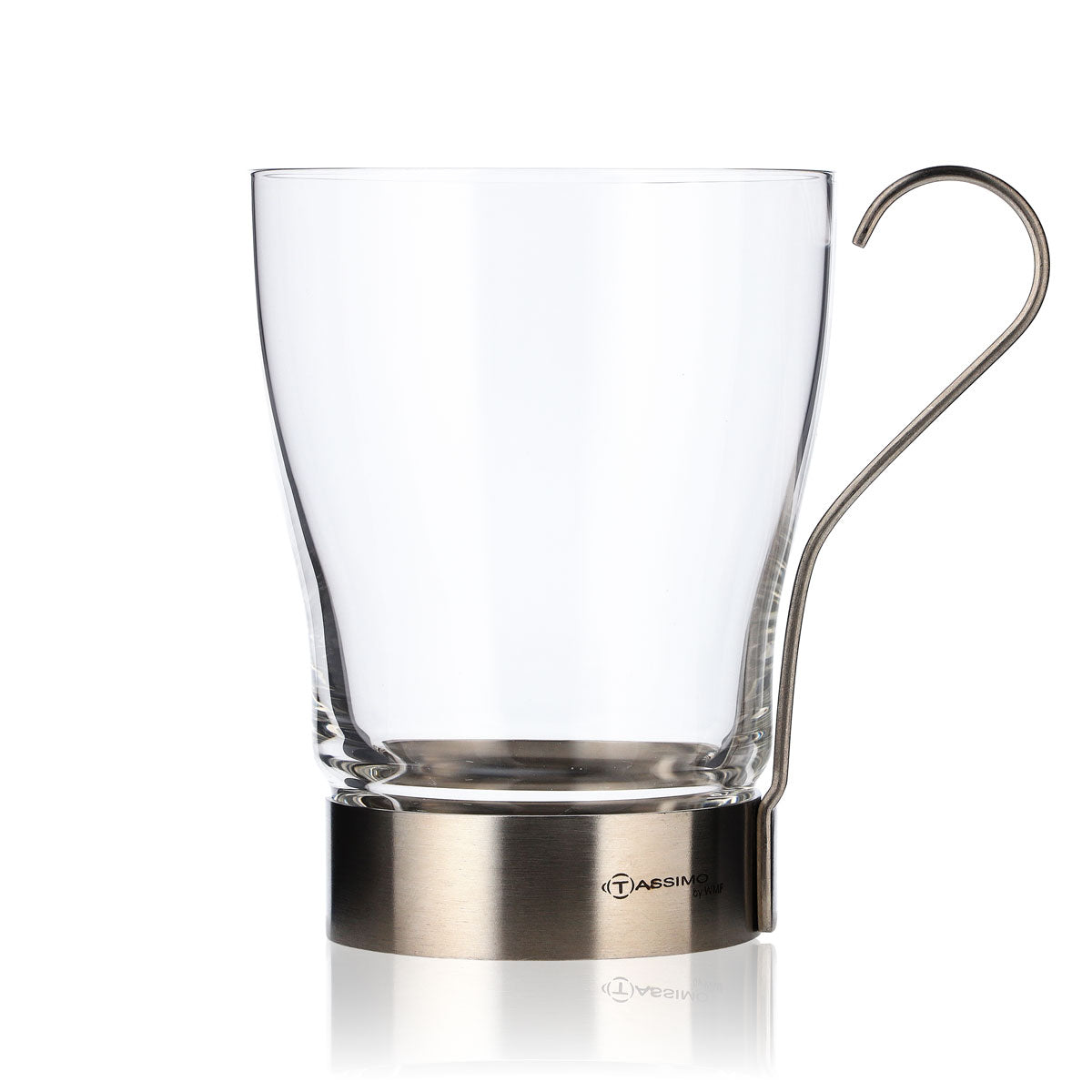 6 WMF Articles ménagers Verre Verre à latte macchiato avec anse en acier inoxydable nouveau – Vue 2