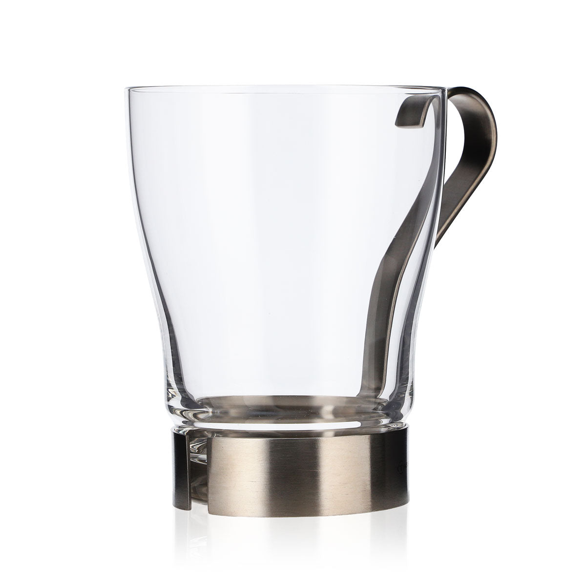 6 WMF Articles ménagers Verre Verre à latte macchiato avec anse en acier inoxydable nouveau – Vue 3