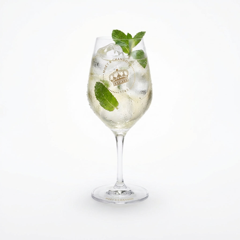 Moet Chandon Flûte à champagne 0,63l Verre à vin Verre à calice Verre véritable Verres à apéritif – Vue 2