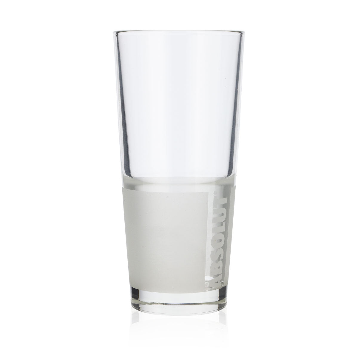 6 verres Absolut Vodka 0,34 l Verres à long drink satinés + logo vertical – Vue 3