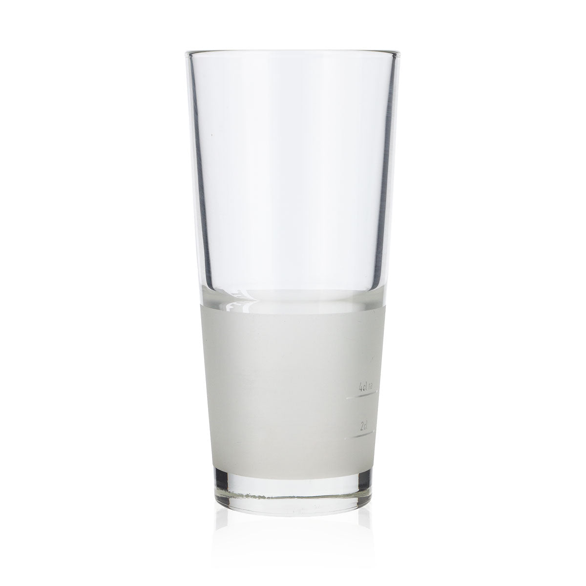 6 verres Absolut Vodka 0,34 l Verres à long drink satinés + logo vertical – Vue 4
