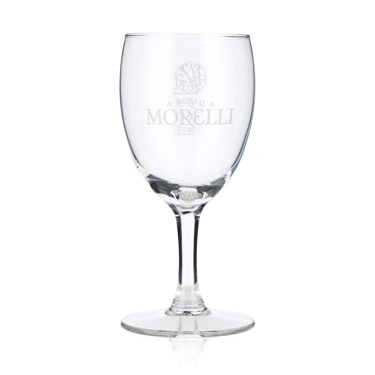 6 verres à eau Acqua Morelli 0,1 l, coupe, logo blanc Rastal Westerwald – Vue 2