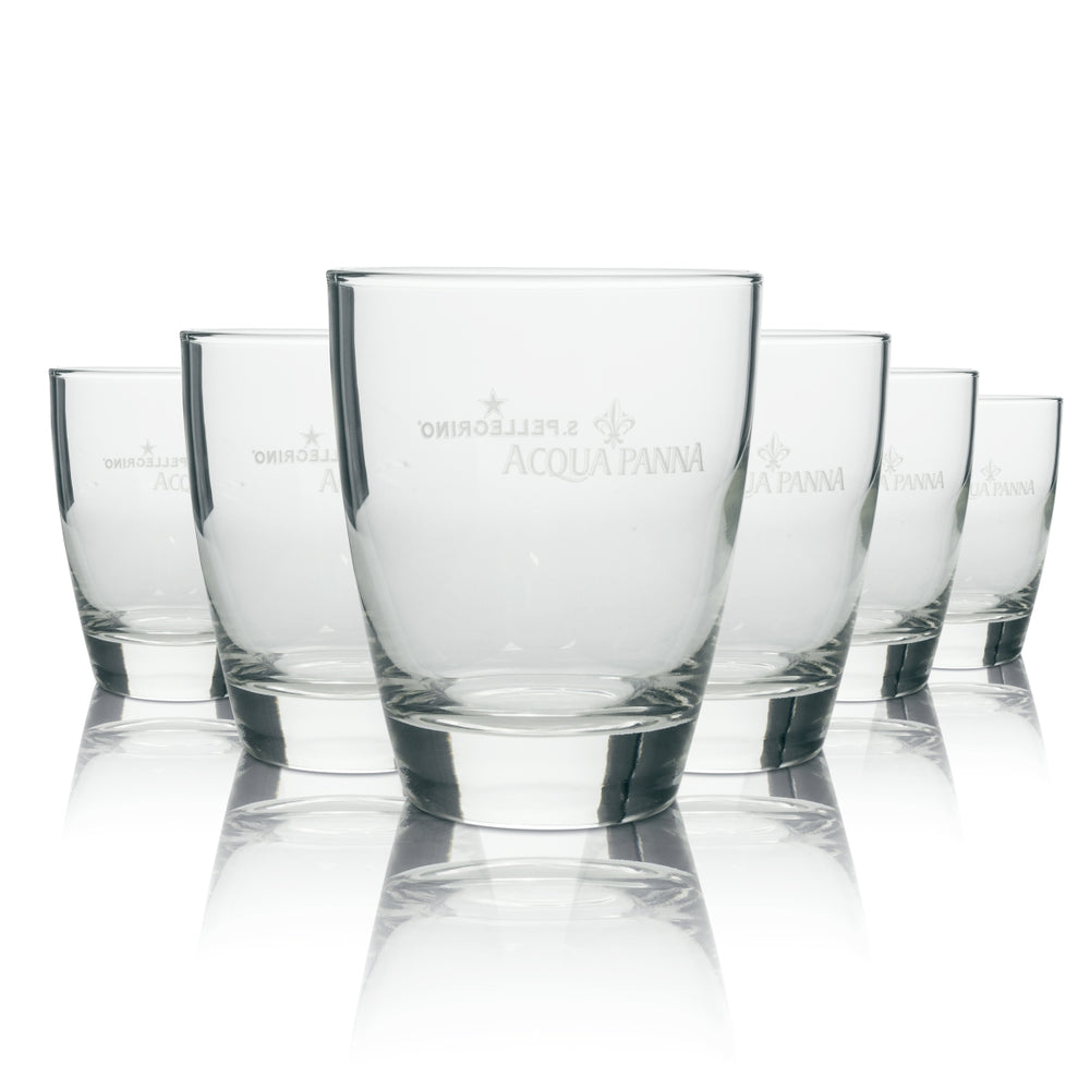 6 verres à eau Acqua Panna San Pellegrino Tumbler 270 ml Ritzenhoff
