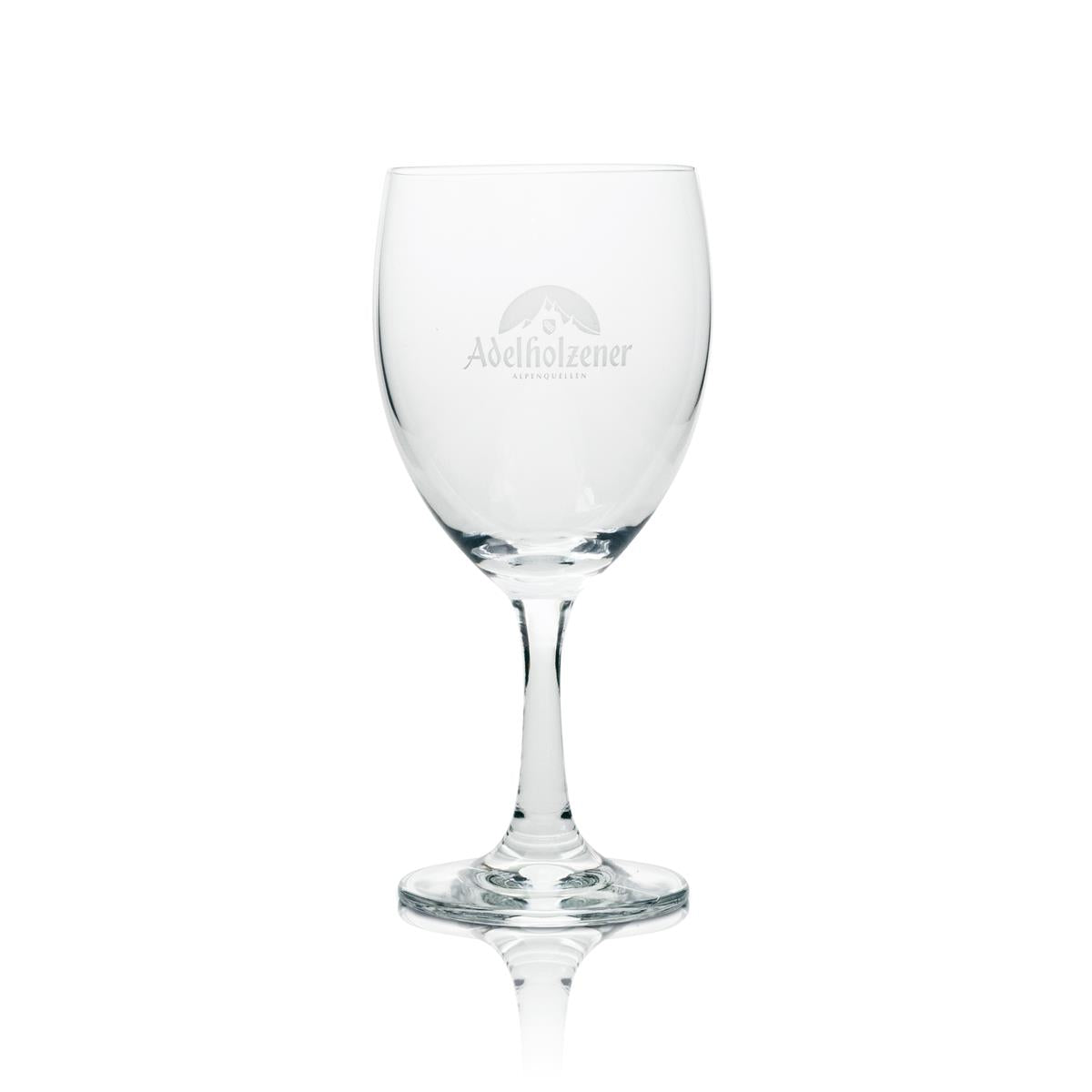 6 verres Adelholzener 0,2 l, forme tulipe, flûte, verres gastronomiques calibrés, eau minérale – Vue 2