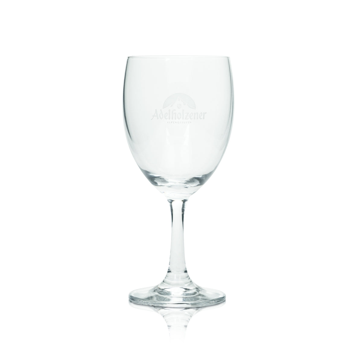 6 verres à pied Adelholzener Wasser 0,2 l, neufs – Vue 2