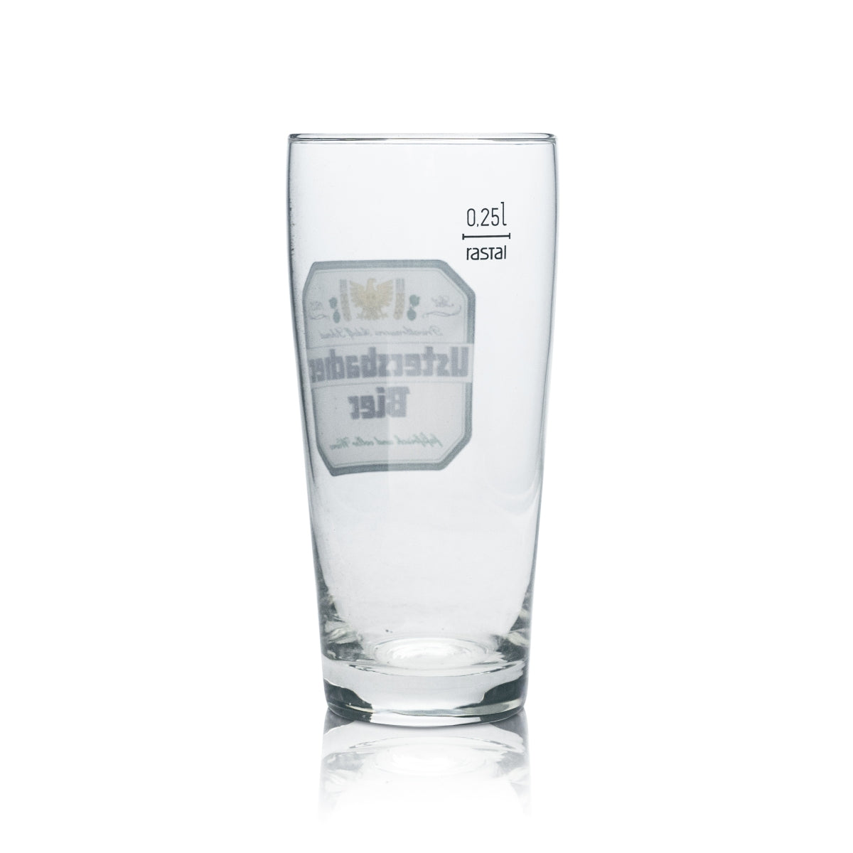 6x Adolf Schmid Ustersbacher verre à bière 0,25 l verres à bière brasserie gastronomie bar – Vue 3