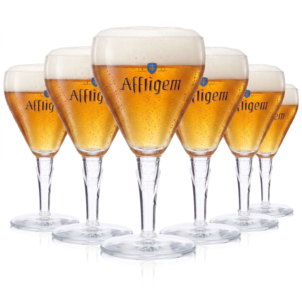 6 verres à bière Affligem de 0,25 l (lot de 6)