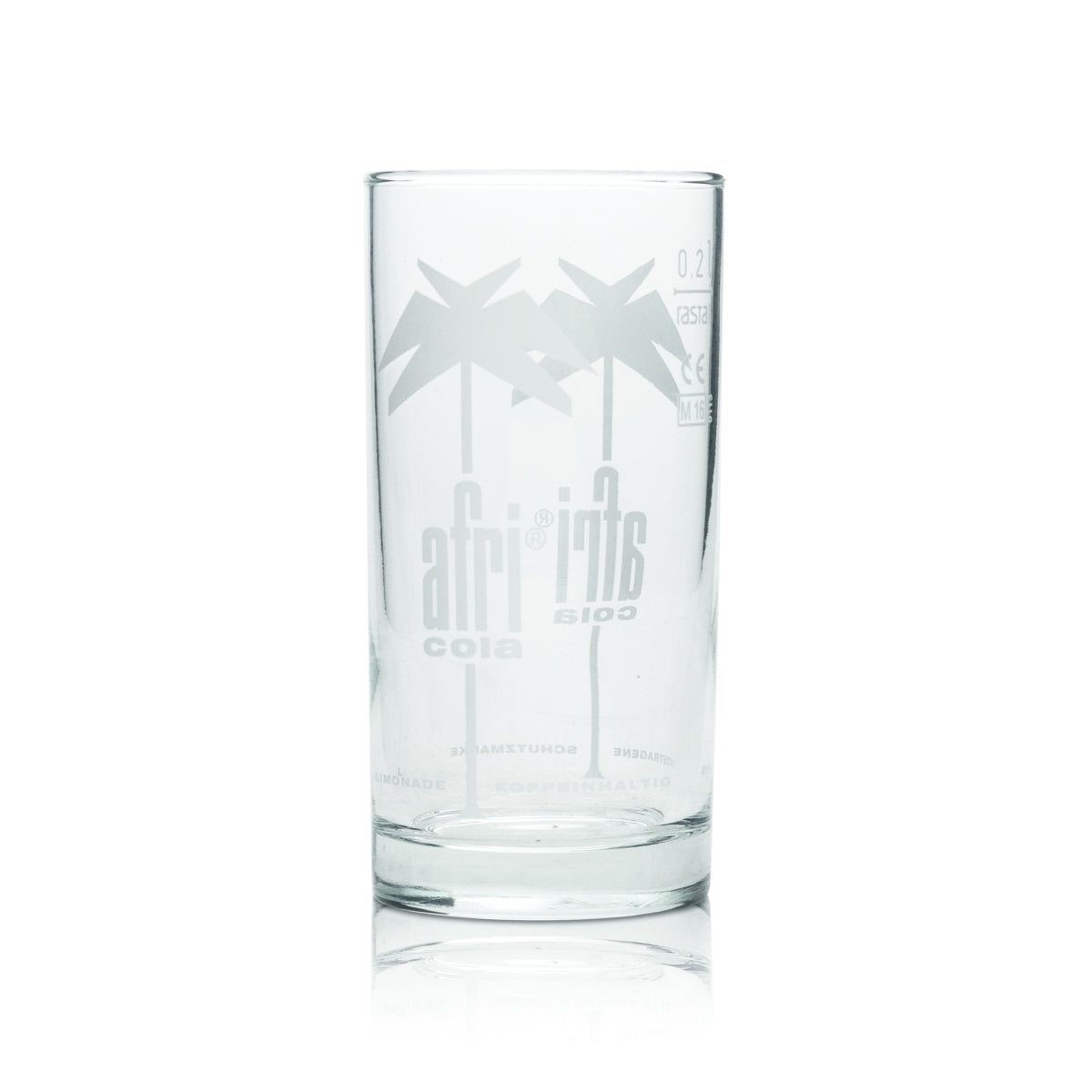 6 verres à long drink Afri Cola 0,2 l Rastal, verres gravés Gastro Retro Kola – Vue 4