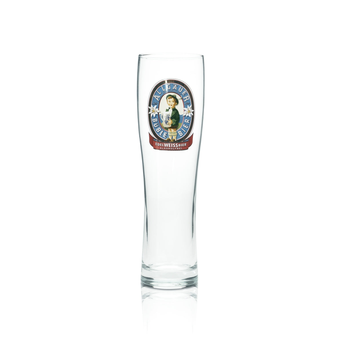 6 verres à bière Allgäuer Büble 0,5 l, bière blanche sans alcool, verres à levure, gastronomie – Vue 2