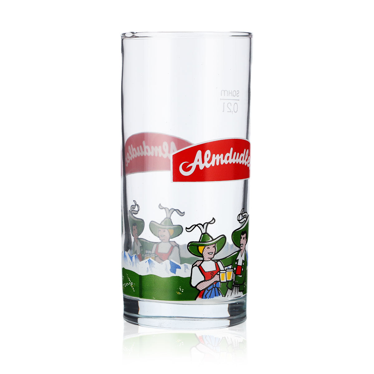 6 verres à boisson gazeuse Almdudler Verres Limoglas 0,2 l Tasses Sahm – Vue 3