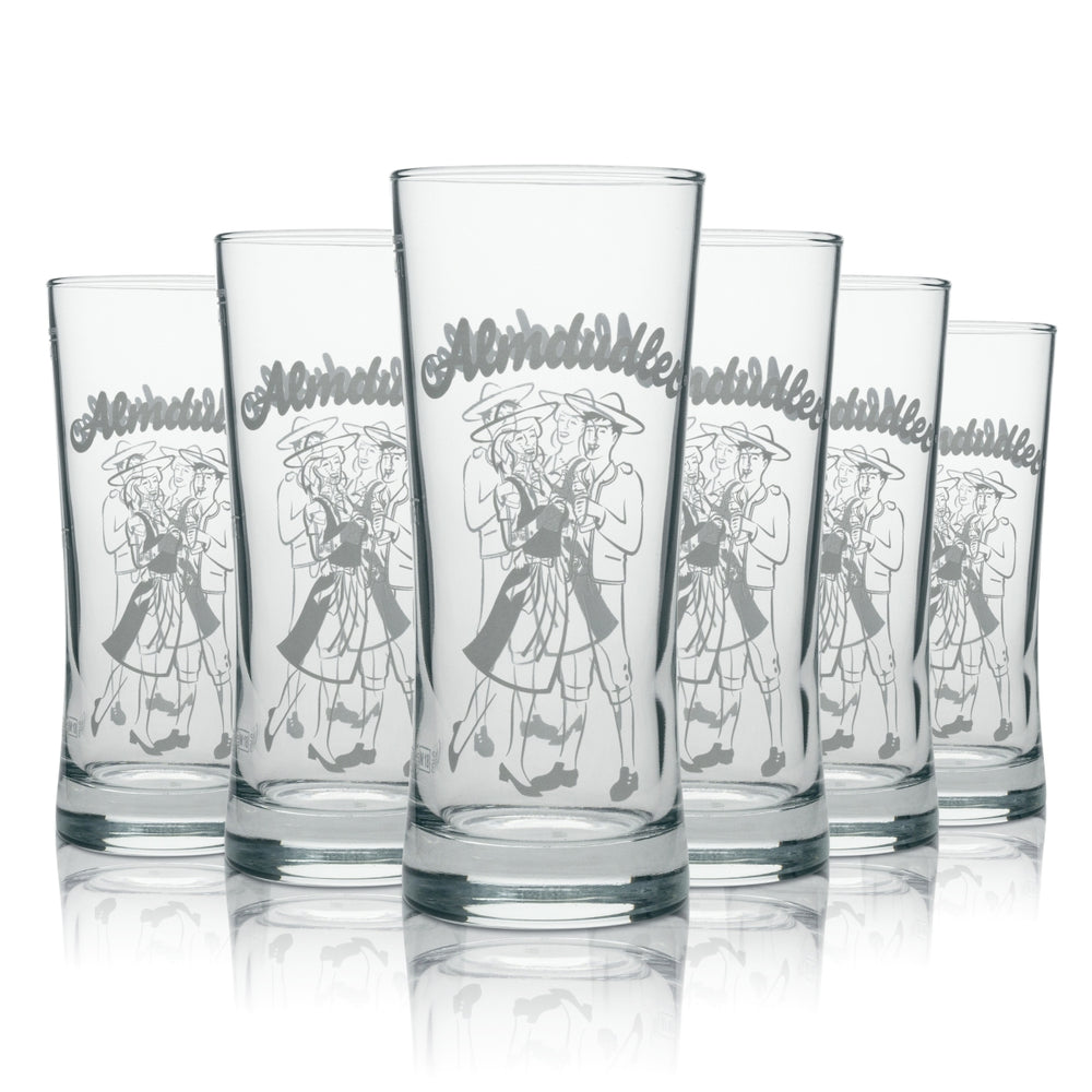 6 canettes de boisson gazeuse Almdudler 0,25 l avec logo Mäster
