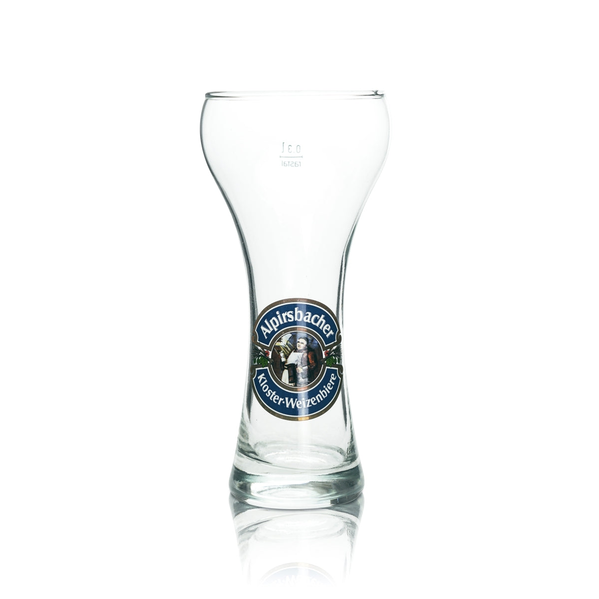 6 verres à bière Alpirsbacher 0,3 l Verres à bière blanche Kloster Weizen Verres à levure rétro – Vue 3
