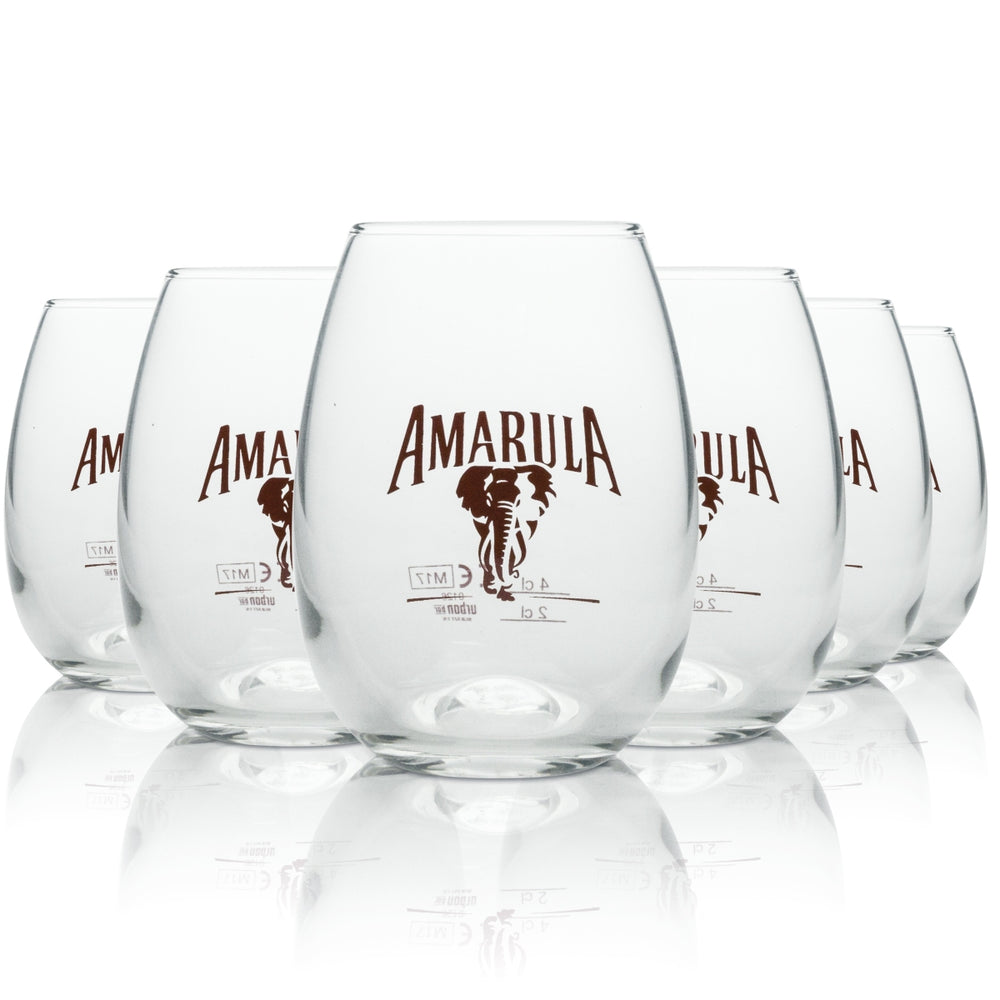 6 verres à liqueur Amarula