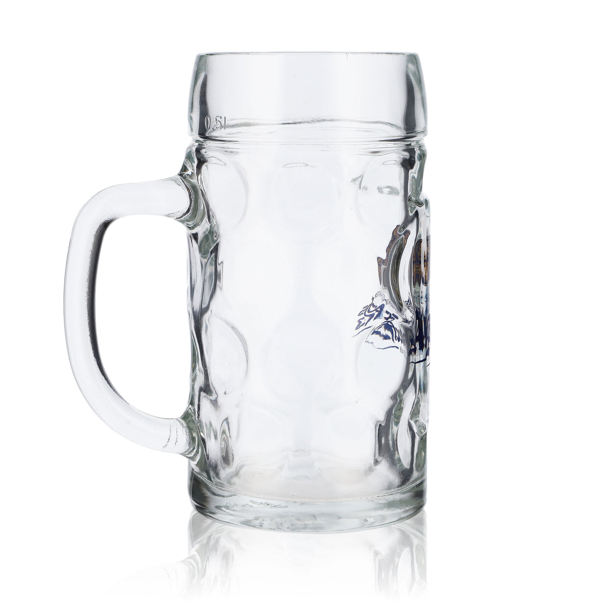 6 verres à bière Andechs 0,5 l, chopes à bière, verres à bière – Vue 4