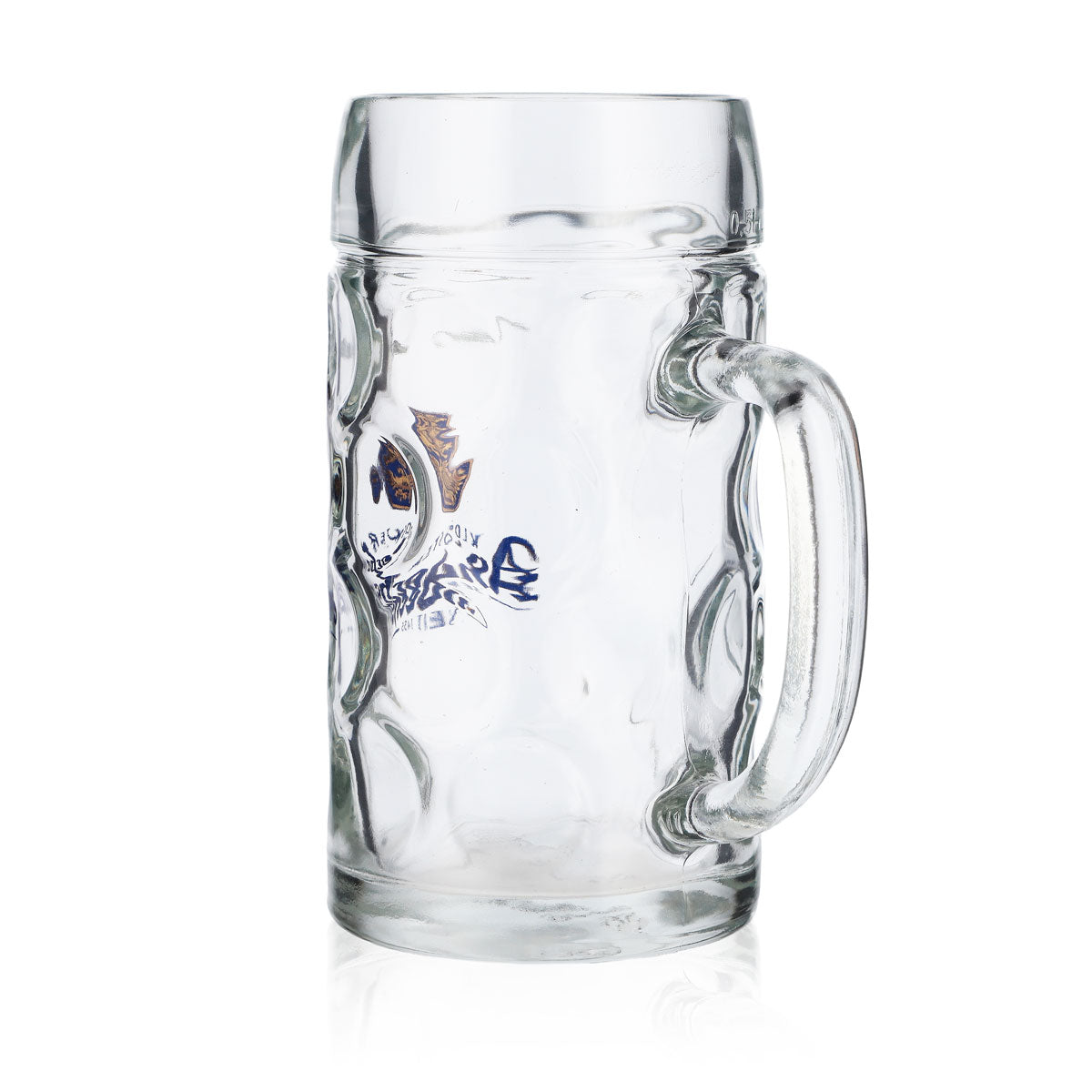 6 verres à bière Andechs 0,5 l, chopes à bière, verres à bière – Vue 5