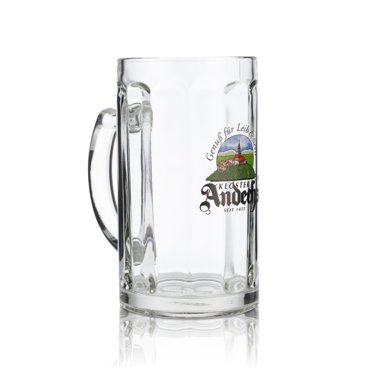 6x Andechs verre 0,5l chope à bière Humpen Seidel set de verres Klosterbrauerei Gastro – Vue 7